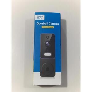 Wi-fi 2.4Hz Doorbell Camera‎ with AI Human Detection & Night Vision